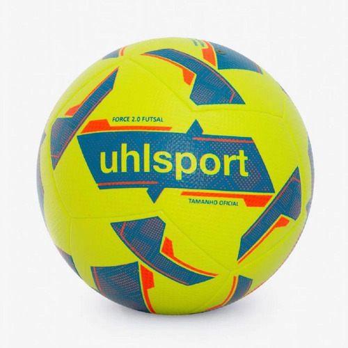 Bola Futsal Uhlsport Force 2.0 Amarelo/azul