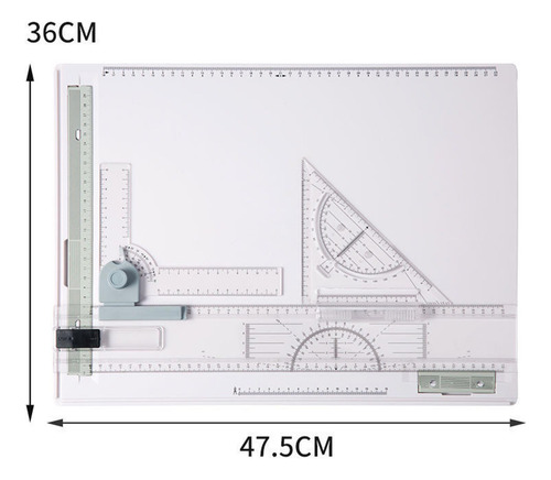 A3 Drawing Board Sliding Ruler Adjustable Angle Drawing