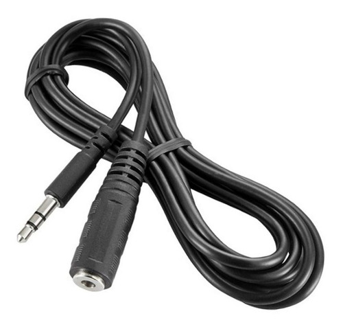 Cable Audio Plug 3.5mm A Hembra 3.5mm Estéreo Auxiliar 2 Mts