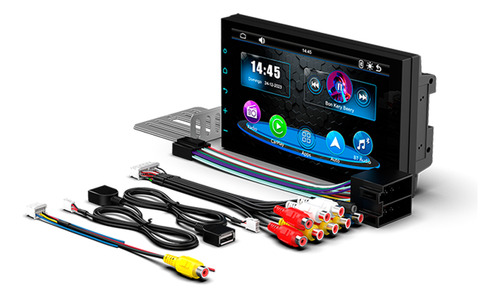 Kit Central Multimidia Mp5 Ford Ka 2019 A 2021 Cinza