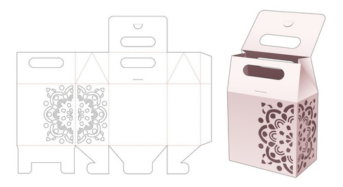 Pack Vectores Corte Laser Cameo Cricut Cajas Decorativas V6