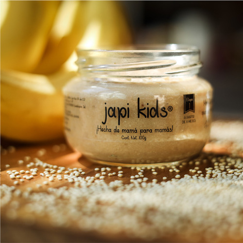 Japi Kids Mrs. Quintano (quinoa, Plátano)