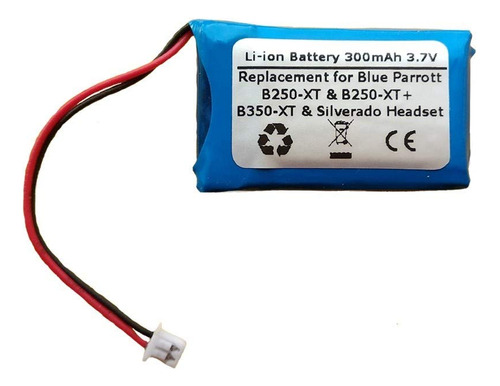 Premium  Bateria Repuesto Para Vxi Azul Parrott B250-xt +