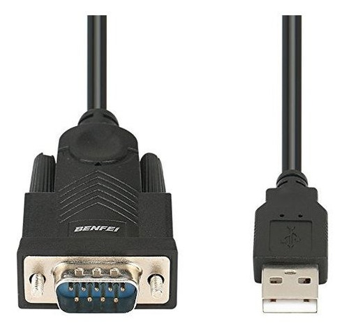 Adaptador Usb A Serie, Cable Usb Benfei A Rs-232 Macho (9 Pi