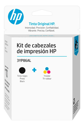 Kit Cabezal Hp 3yp86al Negro+tri-color Deskjet Gt5800 Series
