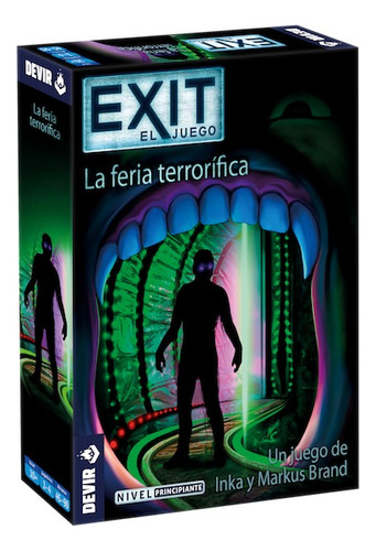 Juego De Mesa Devir Exit La Feria Terrorífica Principiante