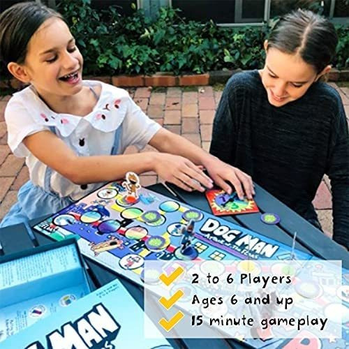 Juego De Mesa Dog Man El Ataque De Las Pulgas