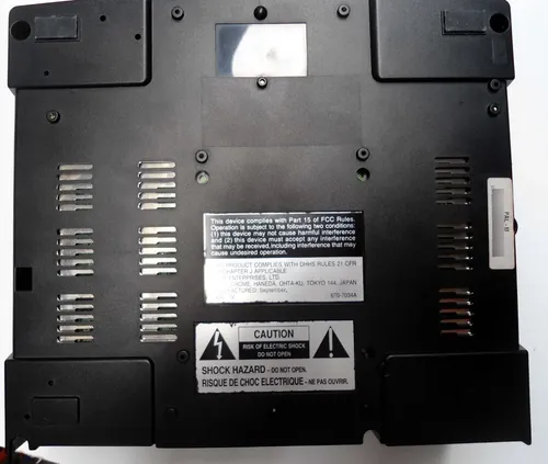 Sega Saturn Console Preto Série Mk-80000 Usa | MercadoLivre