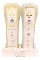 Comprar Soporte Para Dos Wiimotes Con Protector De Goma Nintendo Wii