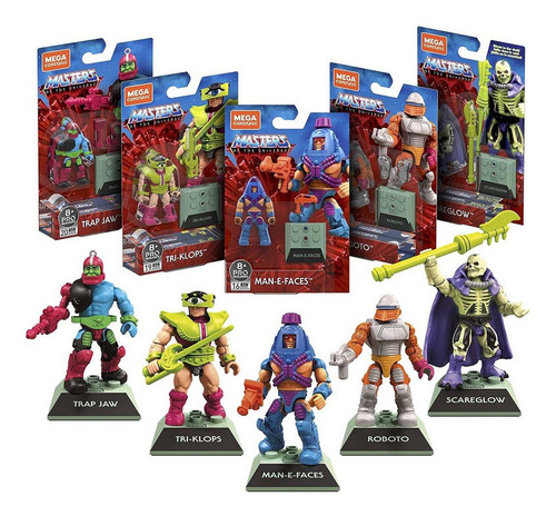 Masters Of The Universe Mega Construx Bundle Scareglow Motu