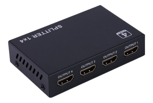 Hdmi Splitter Amplificador De Video 1x4 Puerto 1080p Geobyte