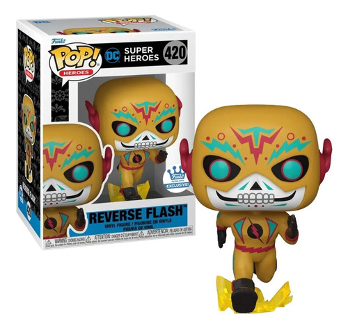 Funko Pop! Dc - Flash Reverso Dia De Muertos #420 Funko Shop