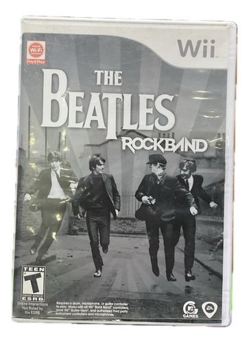 Rock Band The Beatles Wii | Completo |  (Reacondicionado)