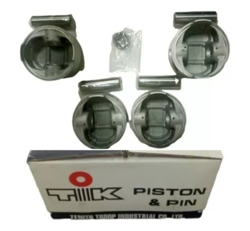 Juego De Pistones Mitsubishi L200/hy H100 Std 4d55