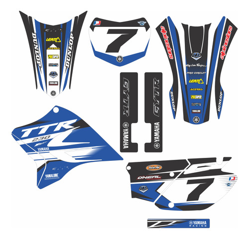 Kits De Calcos Yamaha Ttr 230