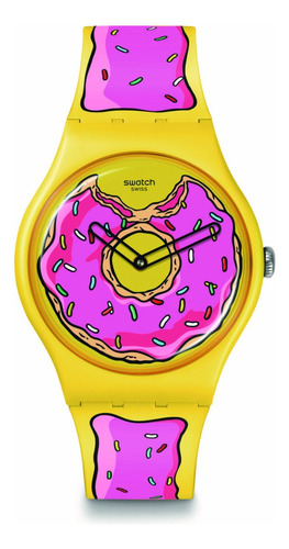 Reloj Swatch Edición Limitada Los Simpson Dona 