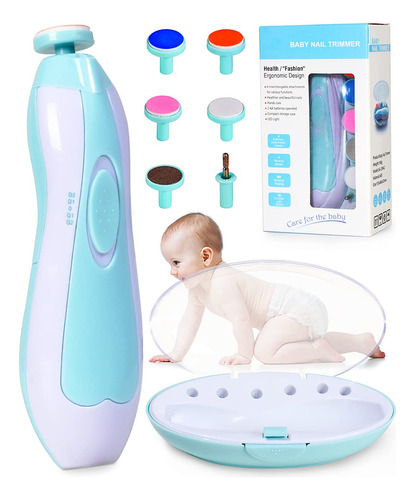 Hopene Safe - Lima Electrica De Unas Para Bebe, Juego De Lim