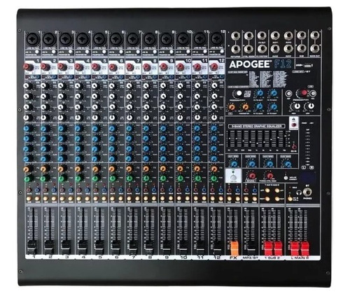 Consola Apogee F12 Audio Mixer 12 Canales, Usb & Efectos 