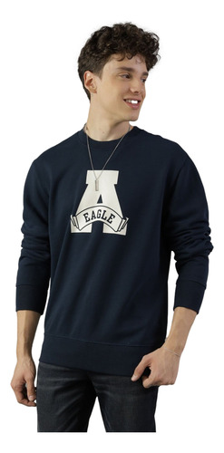 Sudadera  American Eagle Con Gráfico Hombre