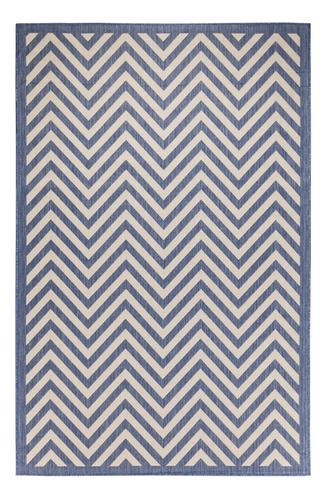 Alfombra Decorativa Chevron Exterior Sala Terraza 120x180cm