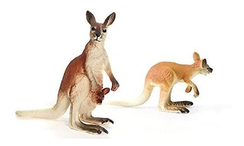 Figuras De Animales - Flormoon Animal Figures 2 Pcs Kangaroo