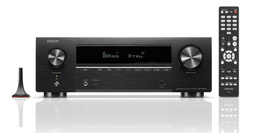 Receptor Denon AVR-X1800h de 7.2 canales con salida prewifi 8k Dolby 110v