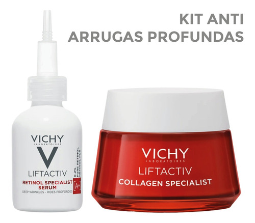 Kit Skincare Corrector Arrugas Profundas Vichy 2 Piezas