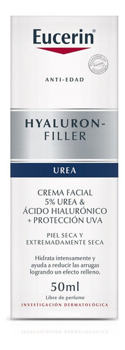 Eucerin Crema Facial Antiarrugas Hyal Urea 50 Ml