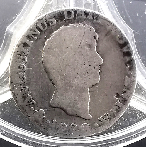 Moneda Original Plata Un Real 1822 Agustin De Iturbide
