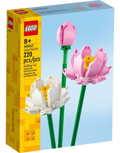 Lego Iconic 40647 Flores De Loto Regalo Floral