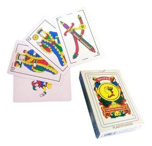 Set (4) Juego De Mesa Cartas Españolas / Naipe  Juegos