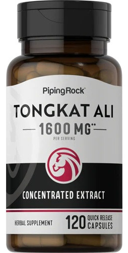 Tongkat Ali Longjack 1600 Mg, 120 Cáps Piping Rock Eeuu