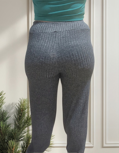 Pantalòn Palazzo De Lanilla Morley Con Bolsillos