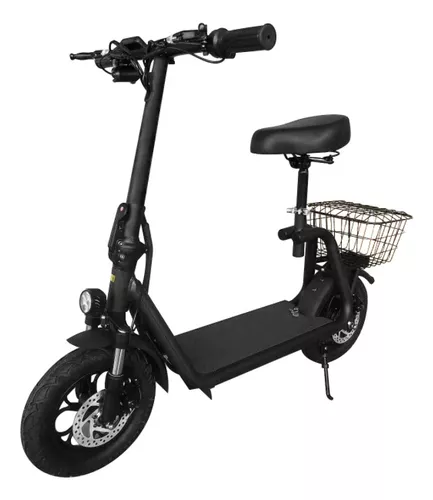 Scooter Eléctrico Para Niños Led Honey Whale E6 10km/h 100w Color Gris  oxford