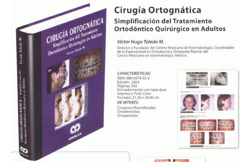 Libro Cirugía Ortognática De Victor Toledo Ed: 1