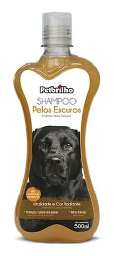 Shampoo Para Pelaje Oscuro Perros Y Gatos 500ml Baño