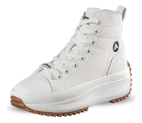 Sneaker Casual Escolar X03689pr Alto Jareta Trasera