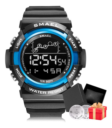 Smael 1426 Reloj Deportivo Digital Para Mujer Hombre Militar