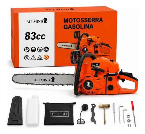 Motosserra A Gasolina 83cc Profissional 3.5hp Moto Serra Cortar