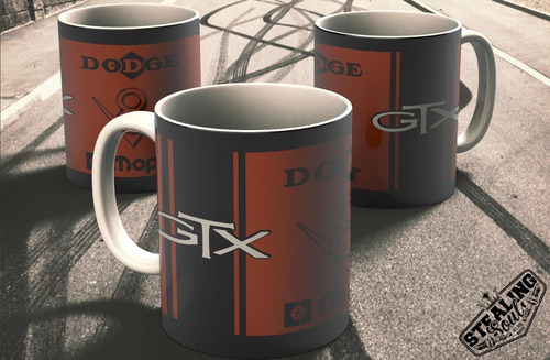Imagen 2 de 3 de Taza Fierrera | Clásicos Argentinos | Dodge Gtx V8 #04