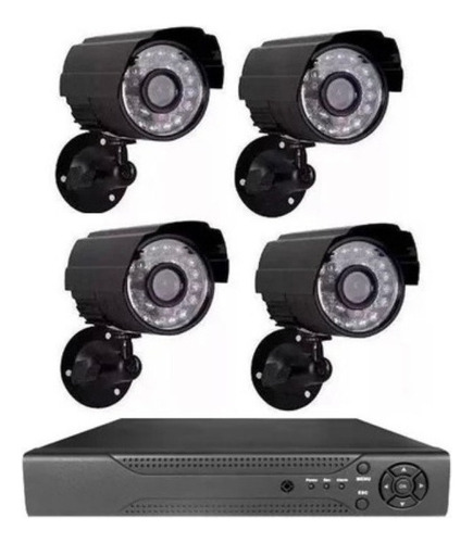 Kit Camaras Seguridad Kit Dvr Cámaras De Vigilancia Kit Cctv