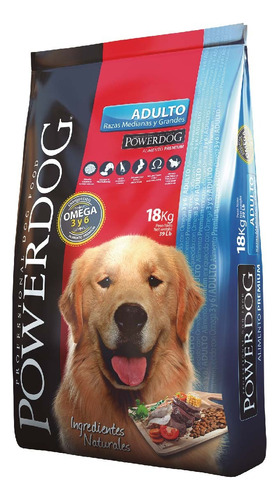 Power Dog Adulto 18 Kg Envío Gratis Razas Mascotas 