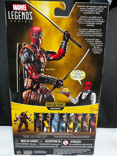 Deadpool Marvel Legends X Men Juggernaut Wave (Usado)