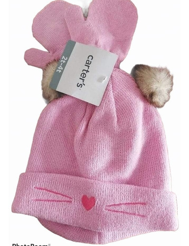 Set De Gorro Y Guantes Invierno Carters Original