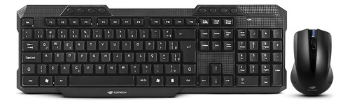 Teclado E Mouse Óptico 2.4ghz Wireless K-w10bk C3 Tech C/ Nf