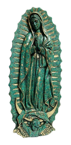 Virgen De Guadalupe En Malaquita