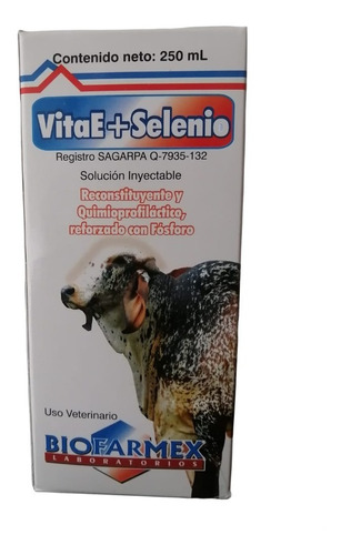 Vitamina E Y Selenio Vitae+selenio De 250 Ml Biofarmex