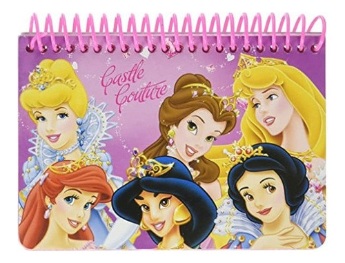 Princesas Disney De 2 Piezas. Juego De Libro De Autógrafo