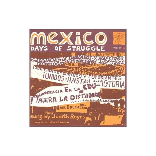 Reyes Judith Mexico: Days Of Struggle Usa Import Cd Nuevo