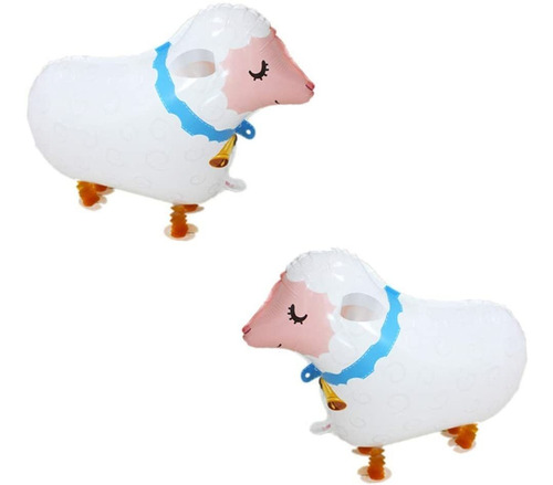   Pcs Cminch Sheep Walking Balloons Airwalkers Animal P...